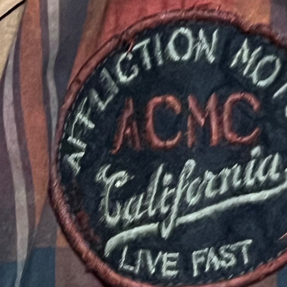 Rare Authentic Premium Affliction Button Down Emb… - image 3